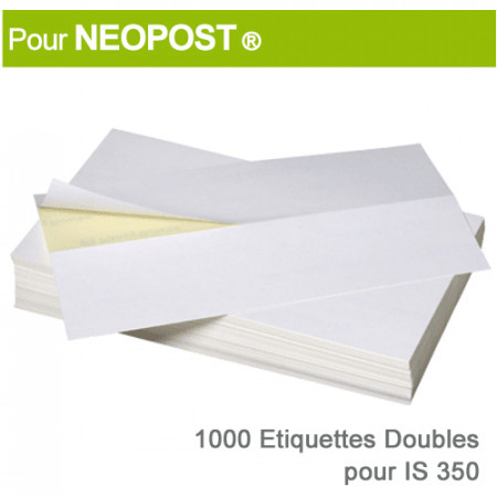 Etiquettes Doubles pour Neopost ® IS 350