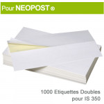 Etiquettes Doubles pour Neopost ® IS 350
